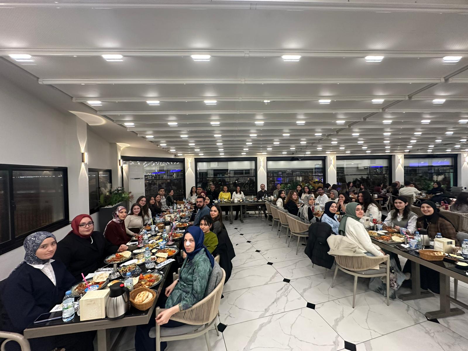 KSÜ FTR İftar Yemeğinde