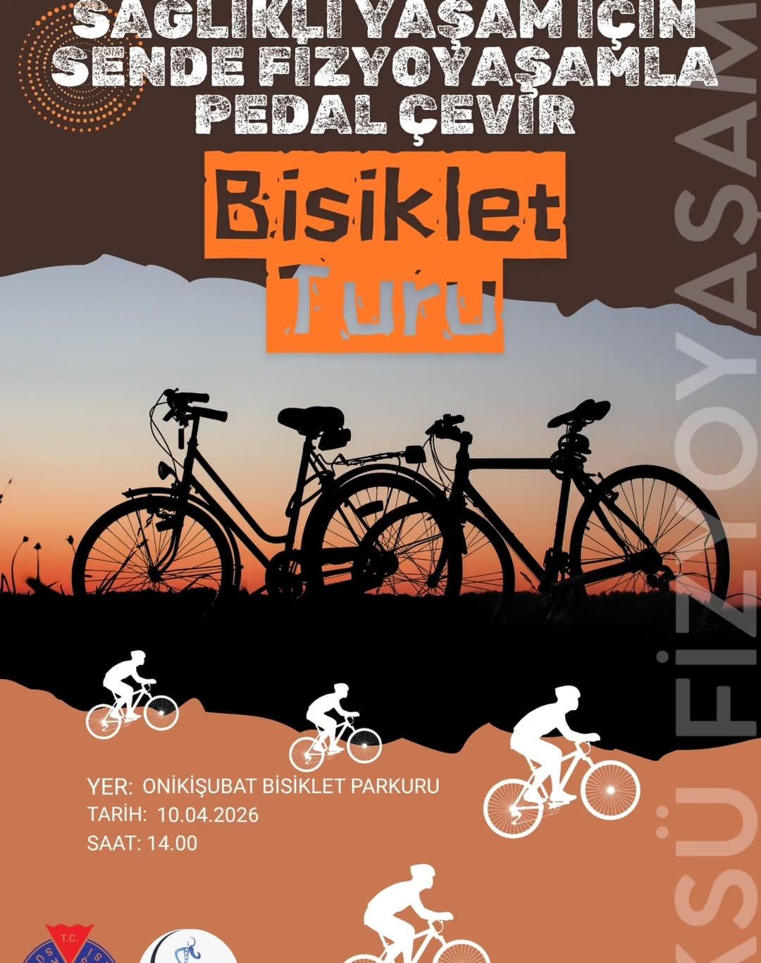 Sağlıklı Yaşam İçin Sende Fizyoyaşamla Pedal Çevir Bisiklet Turu