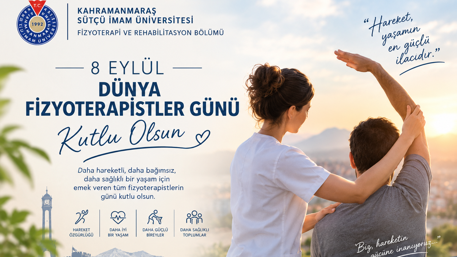 8 eylül dünya fizyoterapistler günü